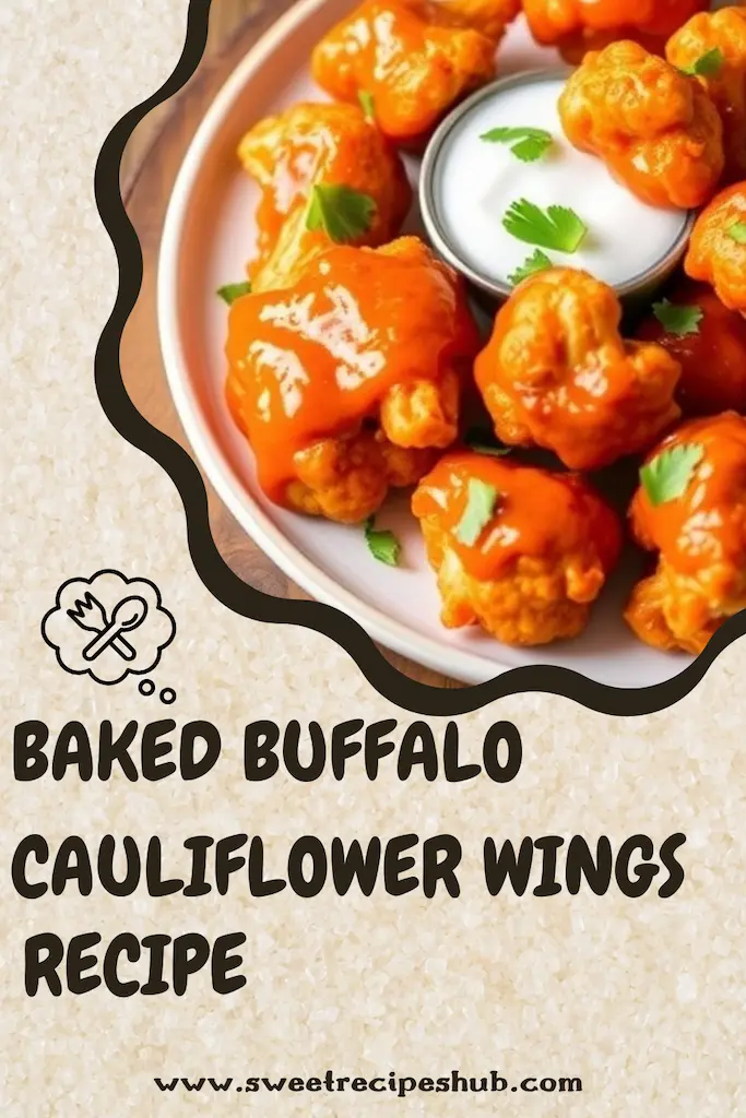 Baked Buffalo Cauliflower Wings