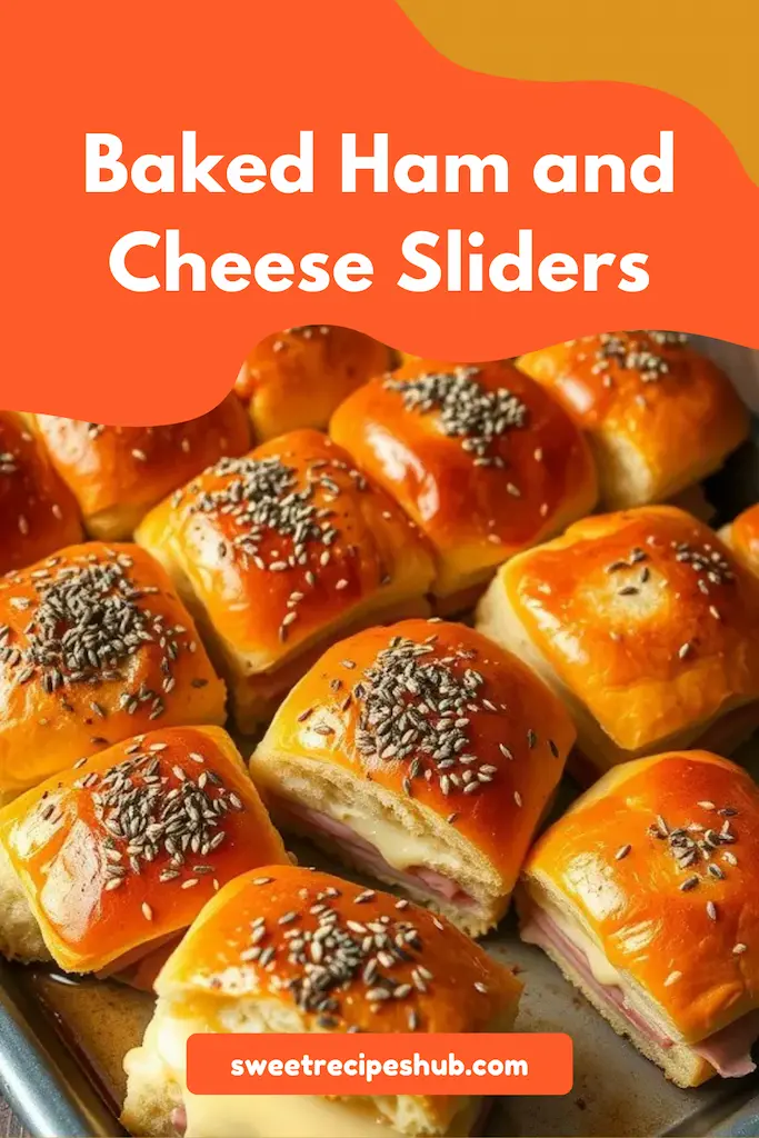 Baked Ham and Cheese Sliders