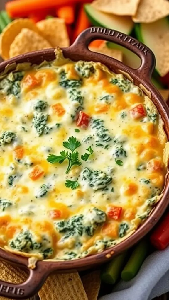 Baked Spinach Artichoke Dip