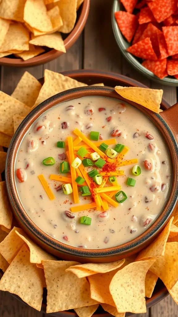 Bean Dip with Cream Cheese (1)