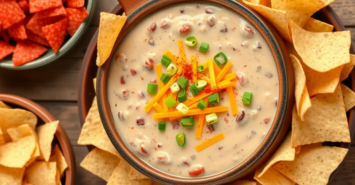 Bean Dip with Cream Cheese