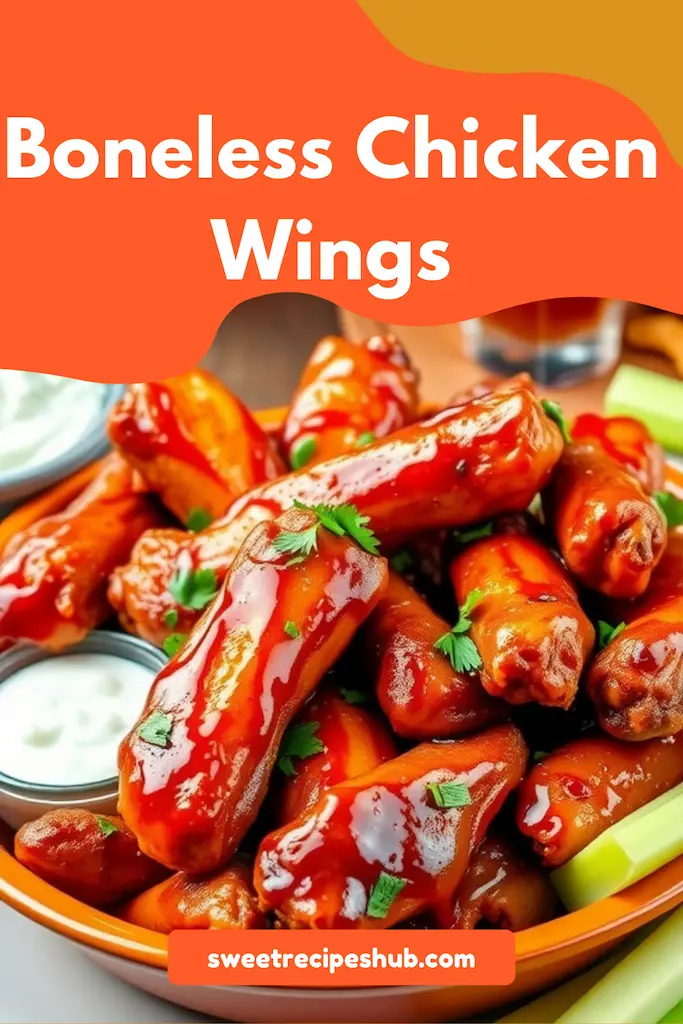 Boneless Chicken Wings Recipe