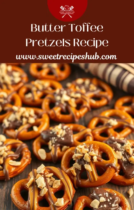 Butter Toffee Pretzels Recipe