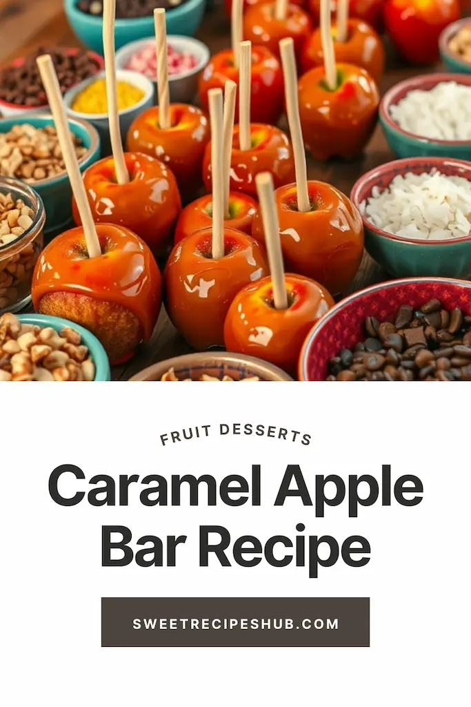 Caramel Apple Bar Recipe