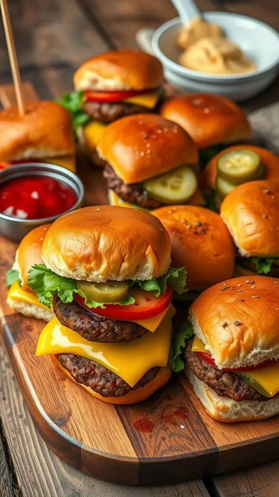 Cheeseburger Sliders Recipe