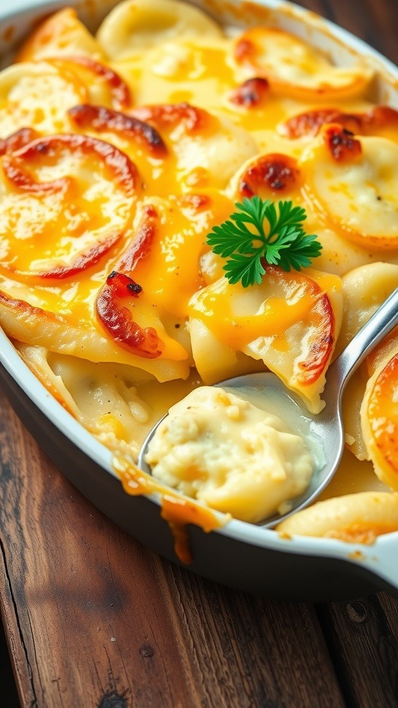 Cheesy Scalloped Potatoes Recipe