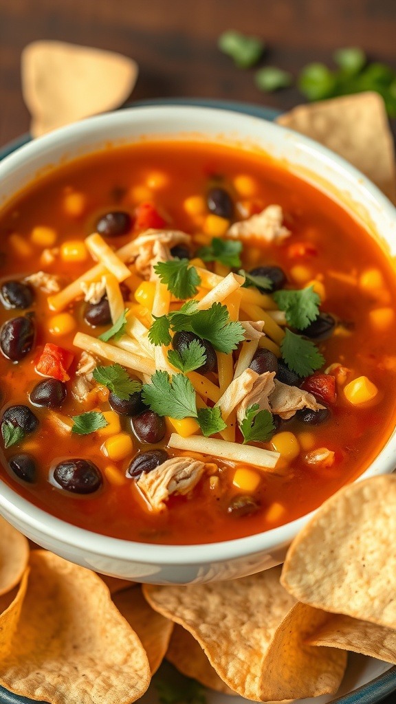 Chicken Enchilada Soup Recipe