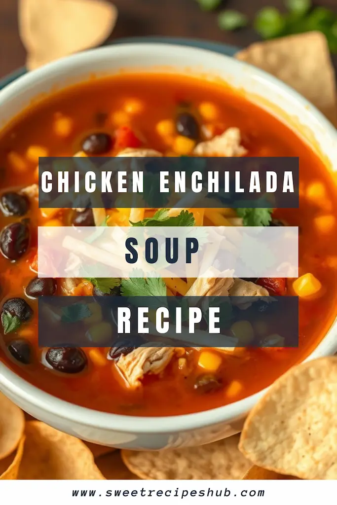 Chicken Enchilada Soup Recipe