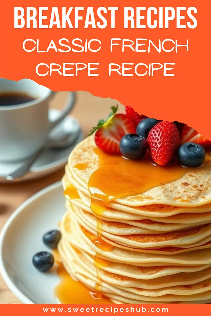 Classic French Crepe Recipe