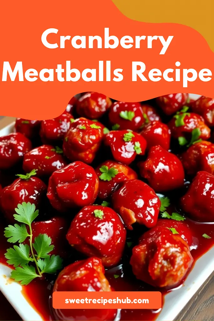 Cranberry Meatballs