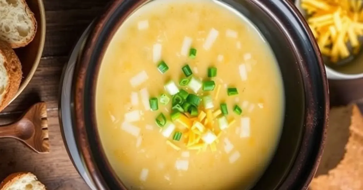 Crockpot Potato Soup Recipe - Sweet Recipes