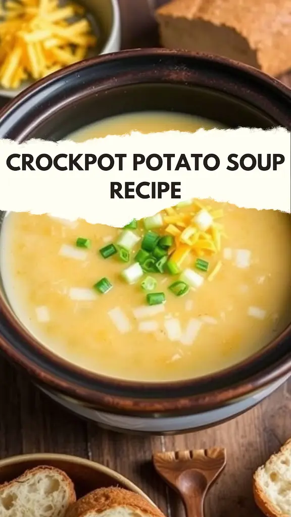 Crockpot Potato Soup Recipe