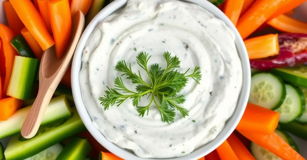 Dill Dip Recipe - Sweet Recipes