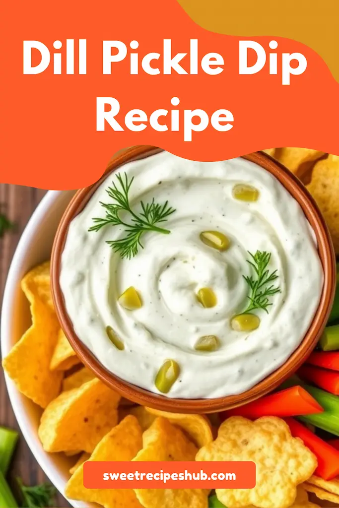 Dill Pickle Dip Recipe