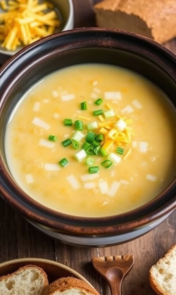 Easy Crockpot Potato Soup Recipe