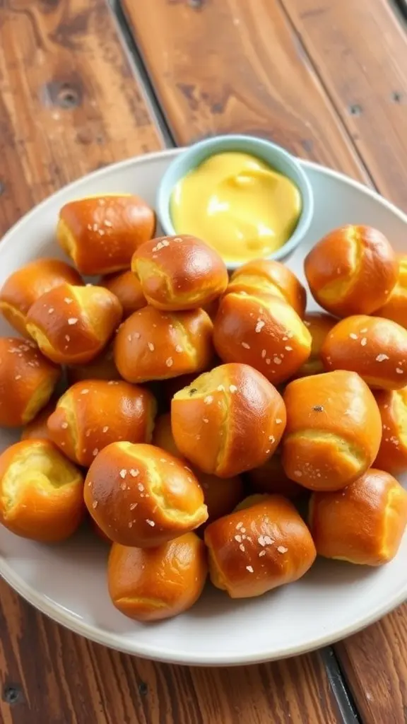 Easy Homemade Pretzel Bites