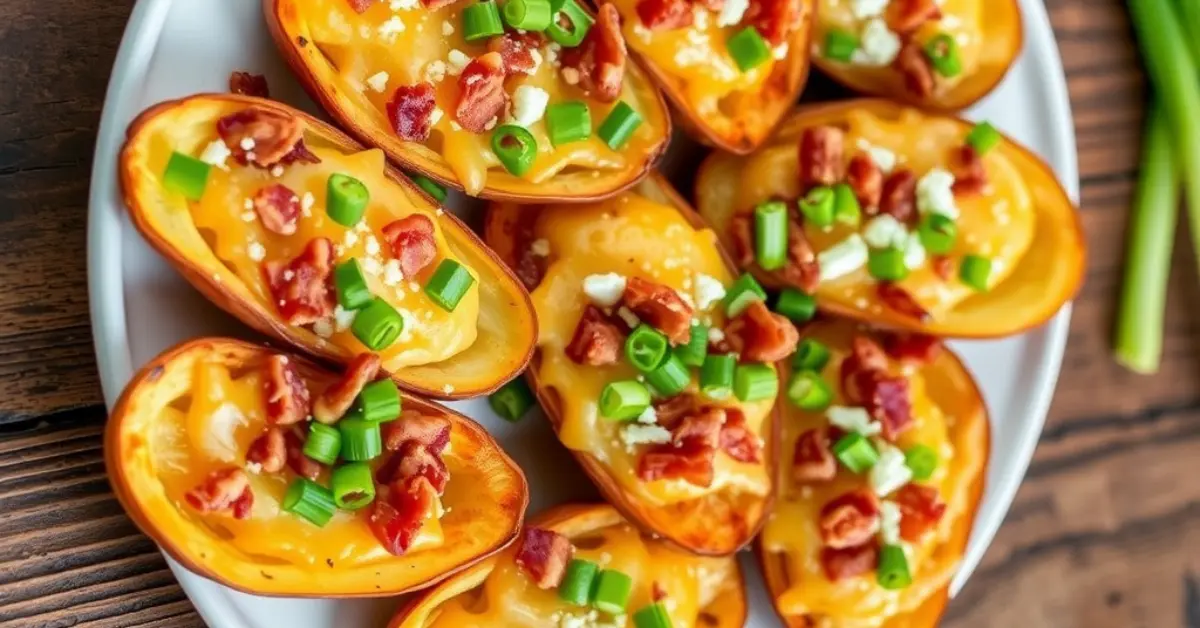 Easy Potato Skins Recipe - sweet recipes