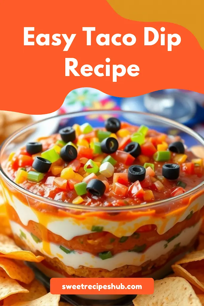 Easy Taco Dip Recipe