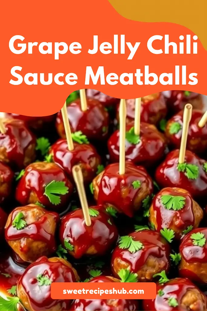 Grape Jelly Chili Sauce Meatballs Recipe