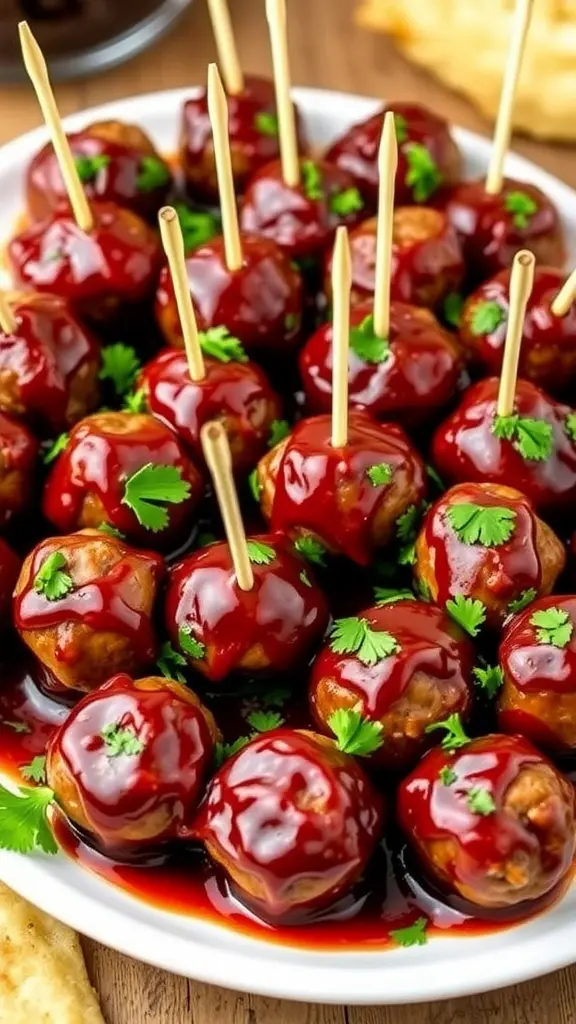 Grape Jelly Chili Sauce Meatballs