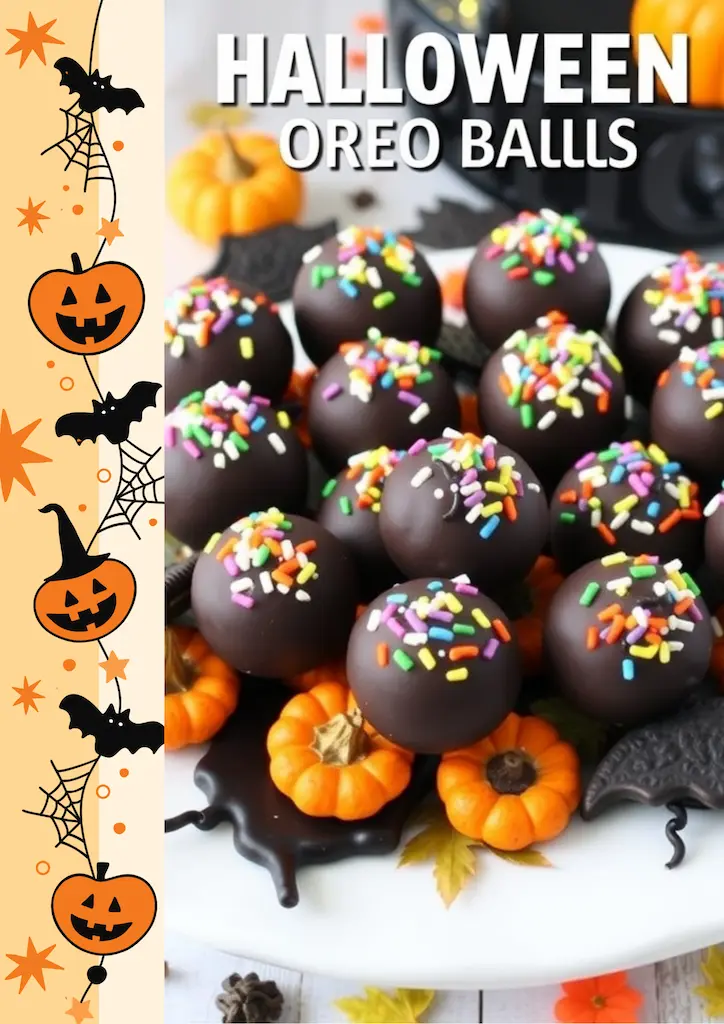 Halloween Oreo Balls Recipe