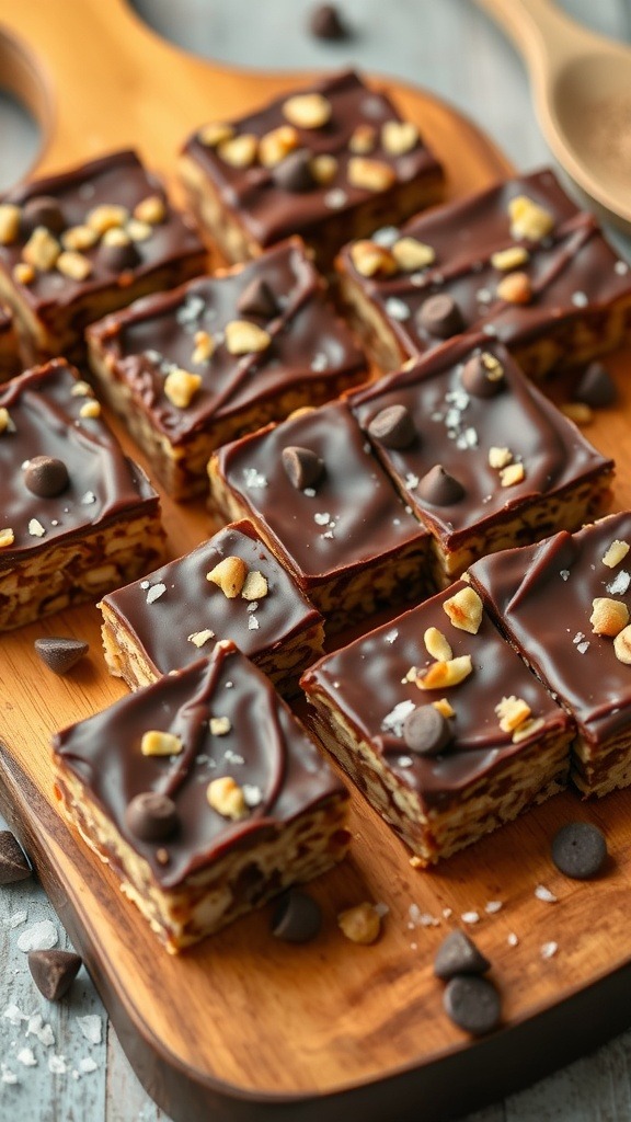 Homemade Crunch Bars Recipe