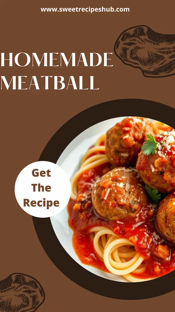 Homemade Meatball Recipe