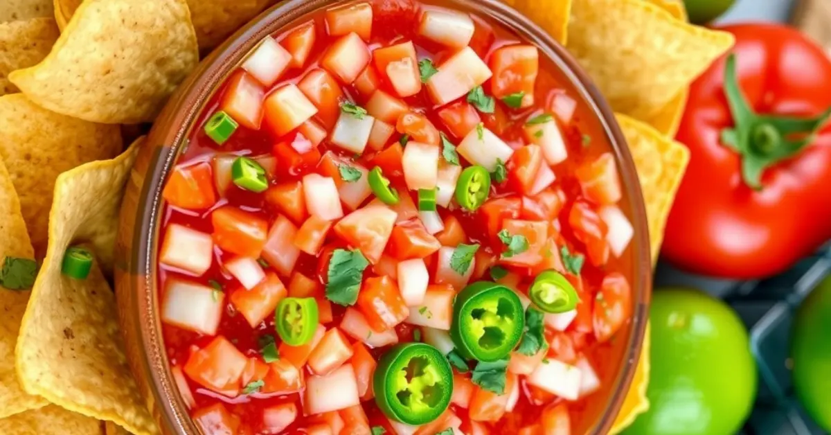 Homemade Salsa - sweet recipes