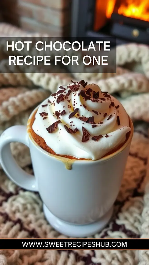 Hot Chocolate Recipe for One