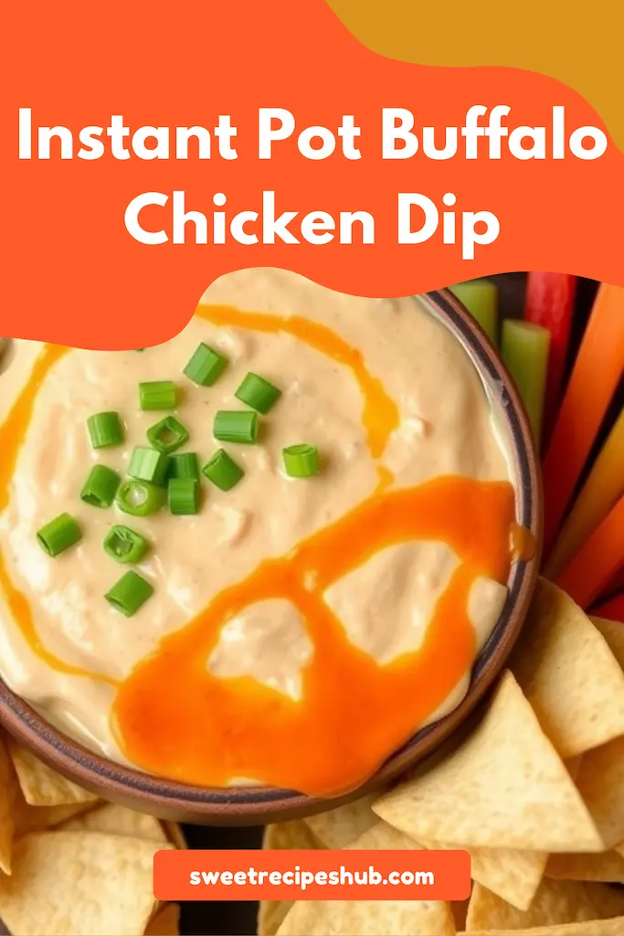 Instant Pot Buffalo Chicken Dip Recipe