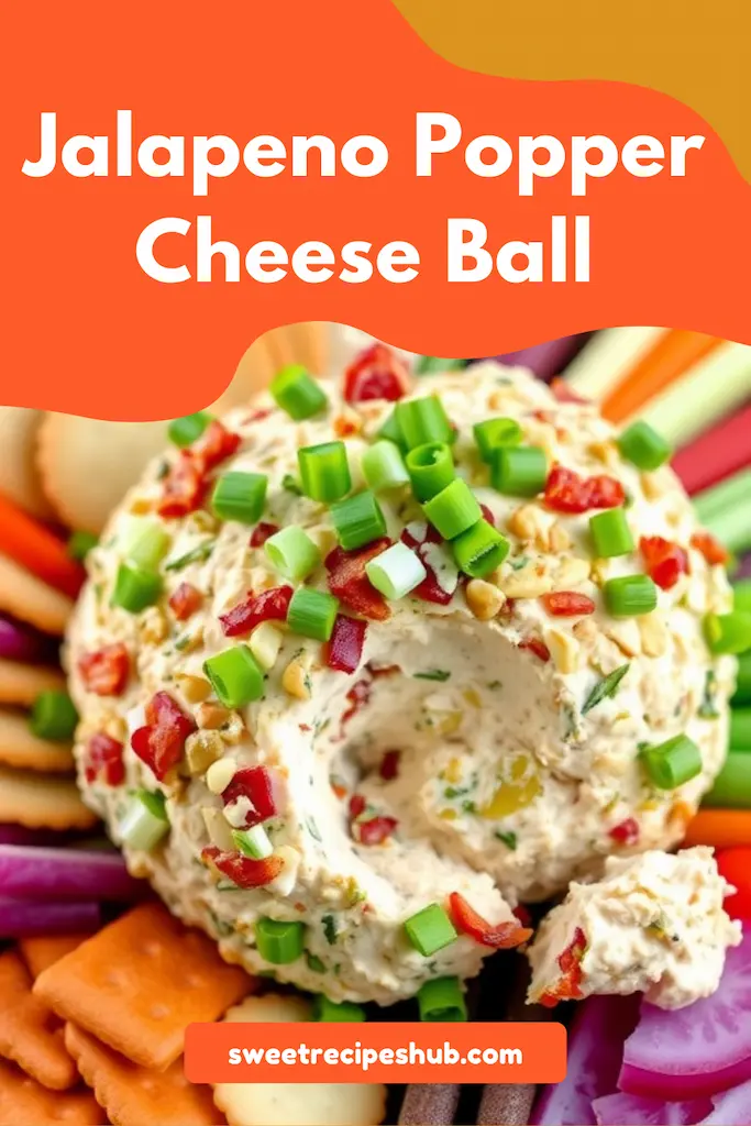 Jalapeno Popper Cheese Ball Recipe