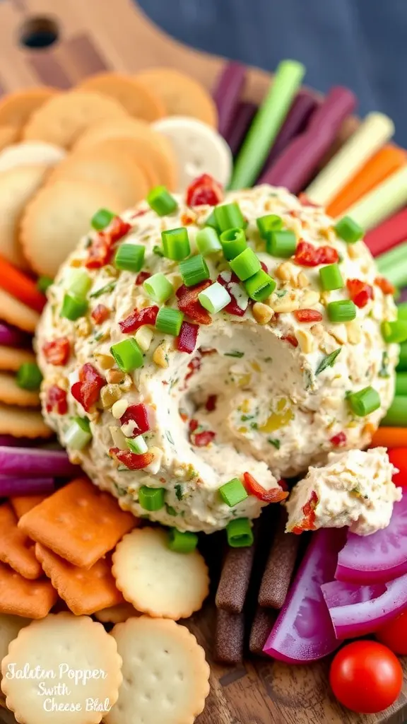 Jalapeno Popper Cheese Ball