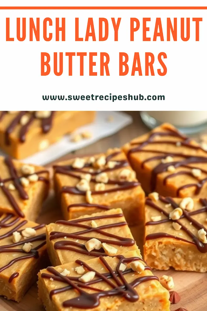 Lunch Lady Peanut Butter Bars