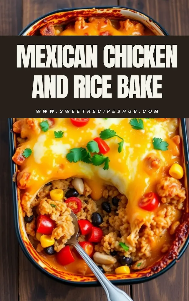 Mexican Chicken and Rice Bake