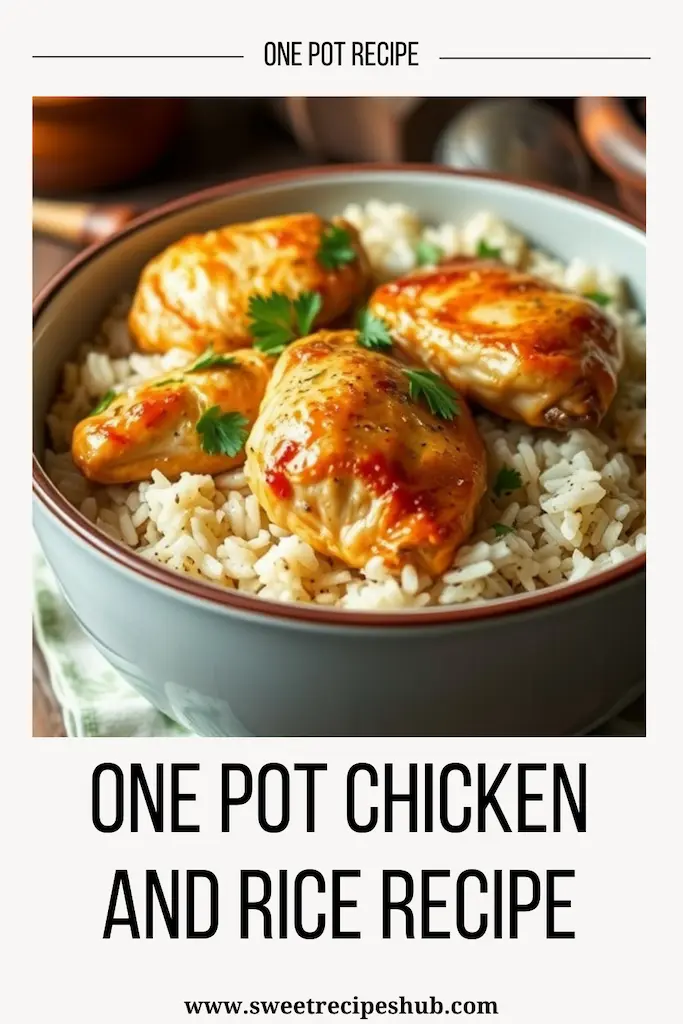 One Pot Chicken and Rice Recipe