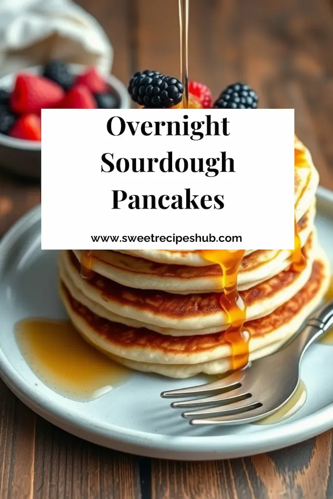 Overnight Sourdough Pancakes