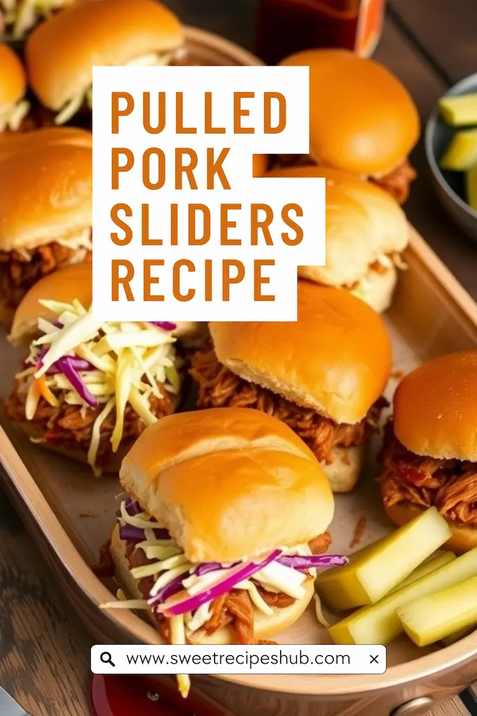 Pulled Pork Sliders Recipe