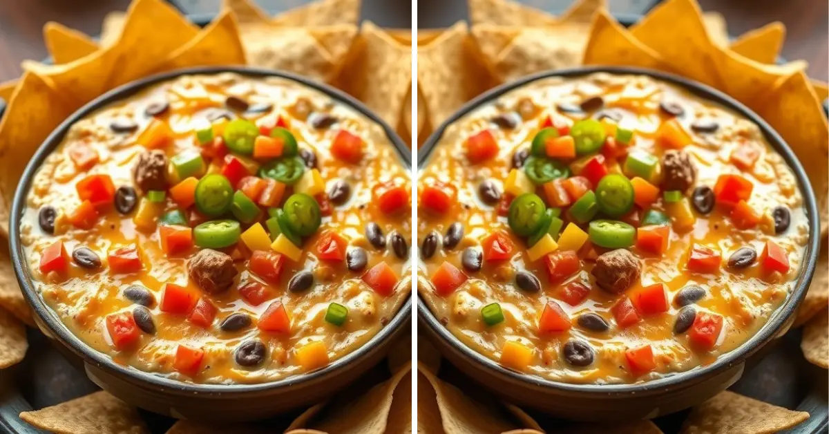 Rotel Sausage Dip - Sweet Recipes