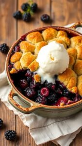 Simple Blackberry Cobbler Recipe