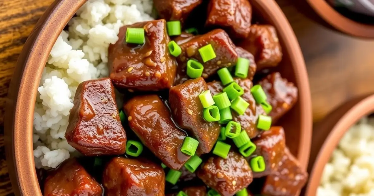 Slow Cooker Steak Bites Recipe - Sweet Recipes