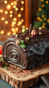 Yule Log Cake Recipe