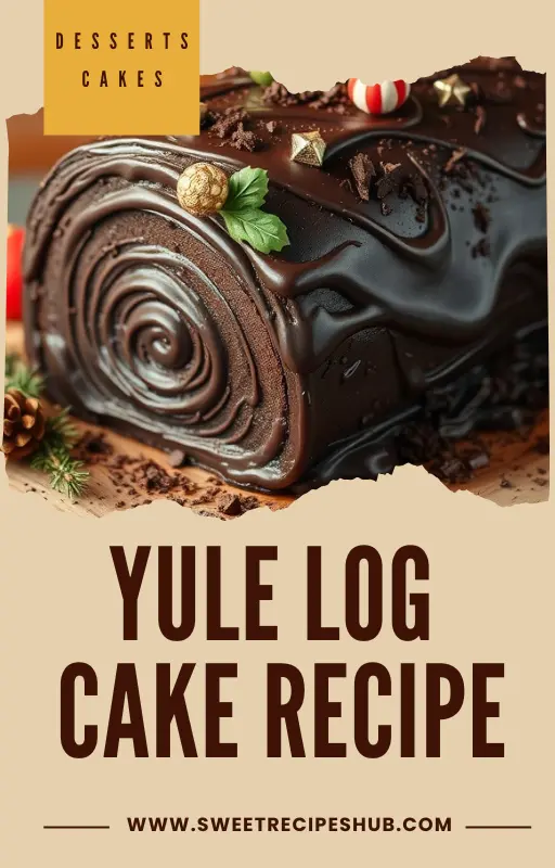 Yule Log Cake Recipe