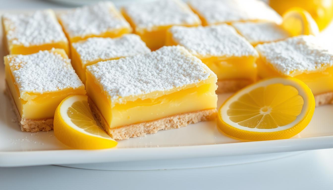 lemon bars with cake mix