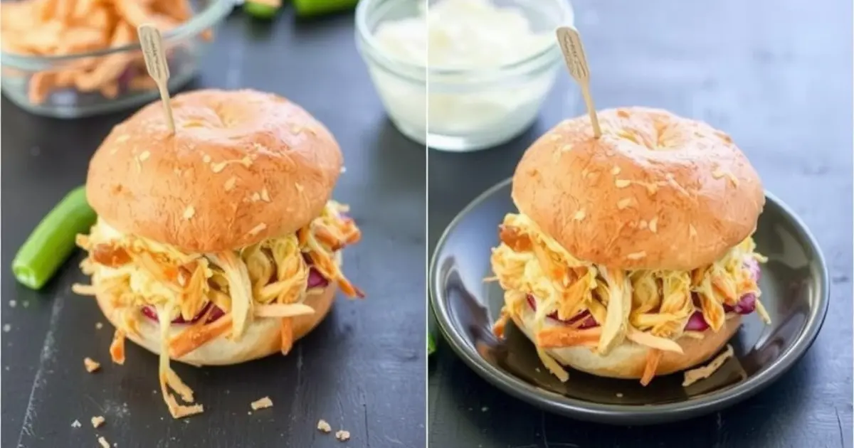 shredded chicken sandwich recipe