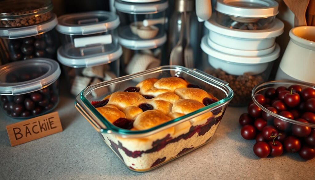 Cherry Cobbler Storage Tips