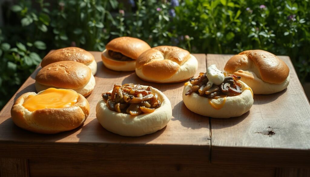 Sourdough Discard Hamburger Buns Serving Ideas